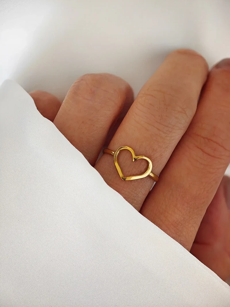 Open Heart Ring