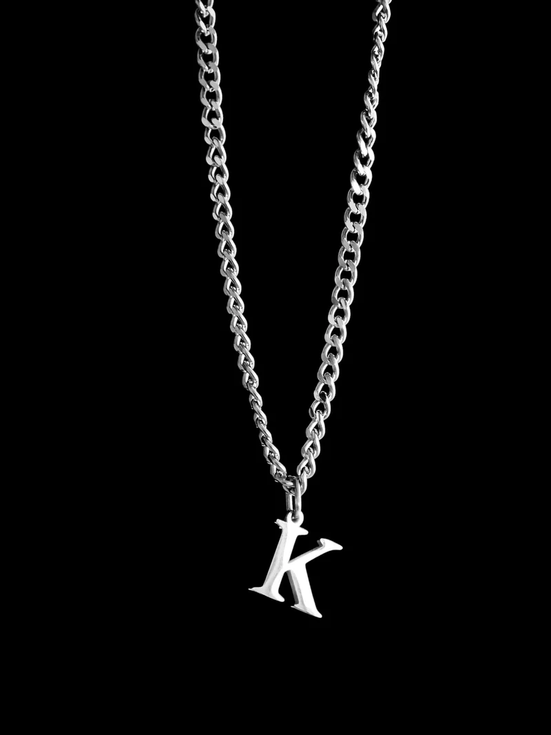 Slim Cuban Letter Chain
