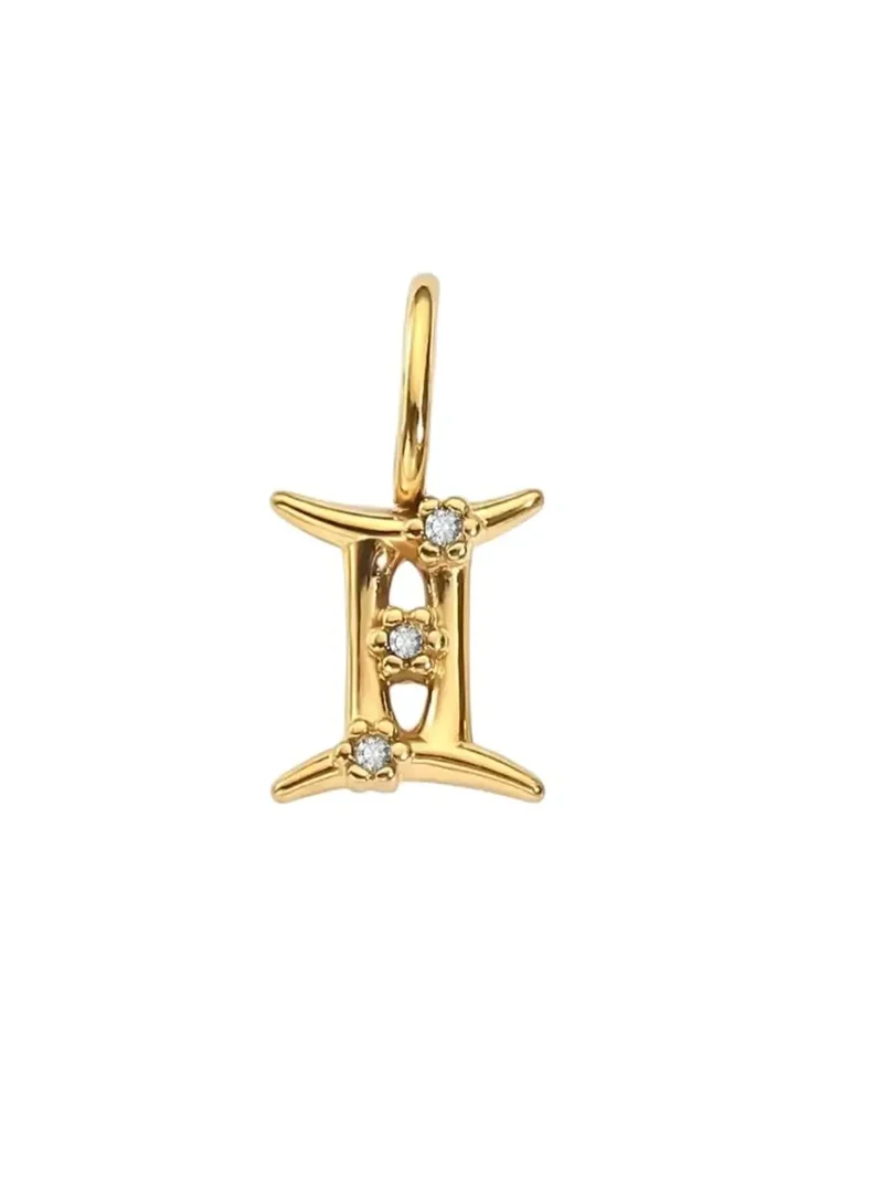 Sternzeichen Zirkon Charm