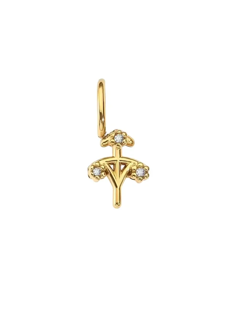 Sternzeichen Zirkon Charm