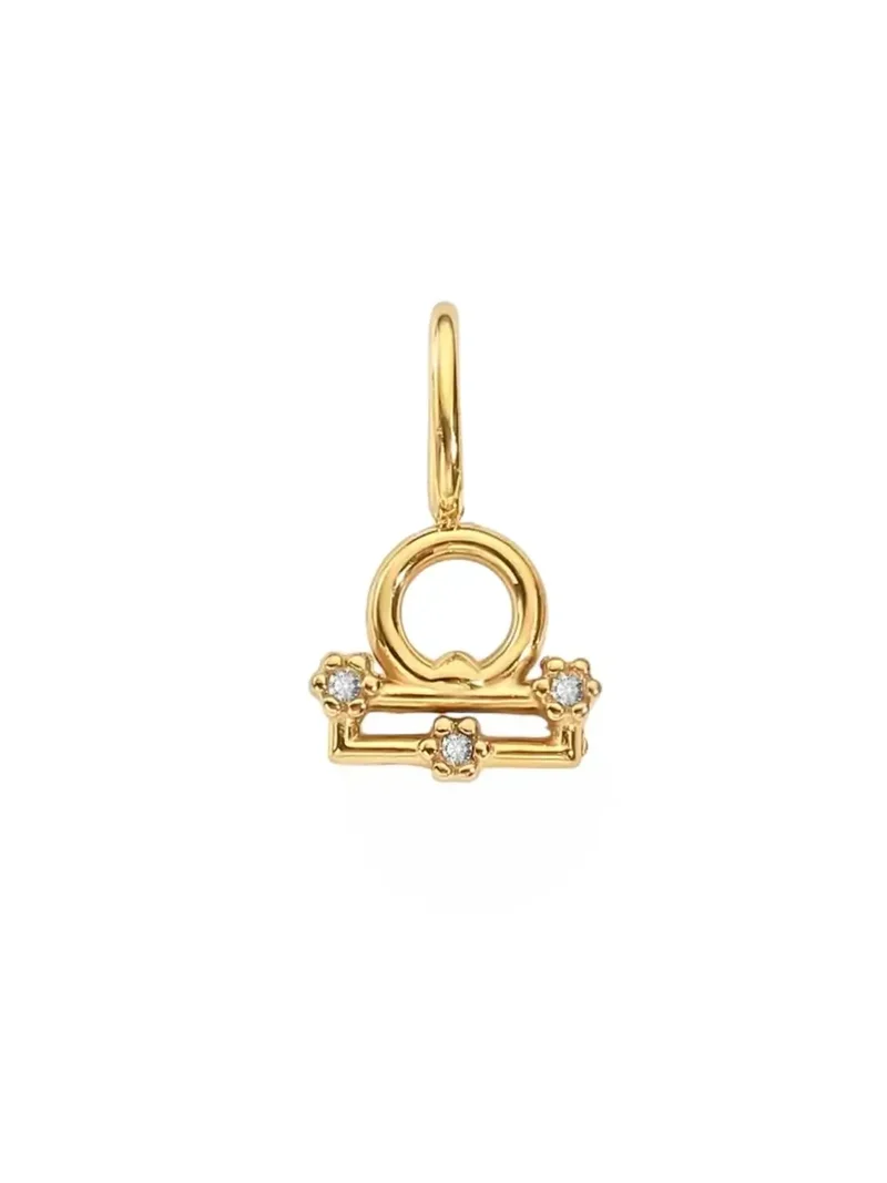 Sternzeichen Zirkon Charm