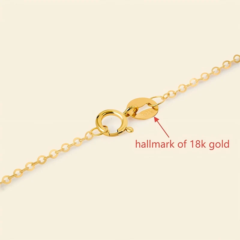 Die Aura | Perlenanhänger-Halskette aus 18-karätigem Gold
