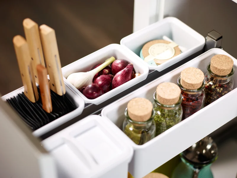 YouboXx Einhängeboxen Set 3 - für DISPENSA Apothekerschrank