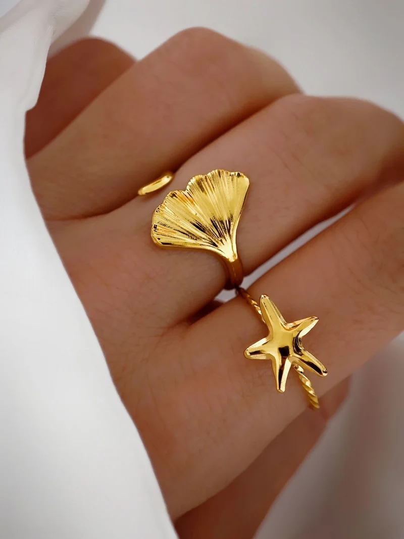 Elegance Shell Ring
