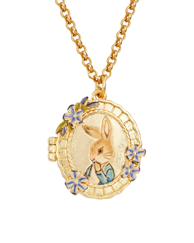 Fable England x Peter Rabbit Cameo Locket Necklace