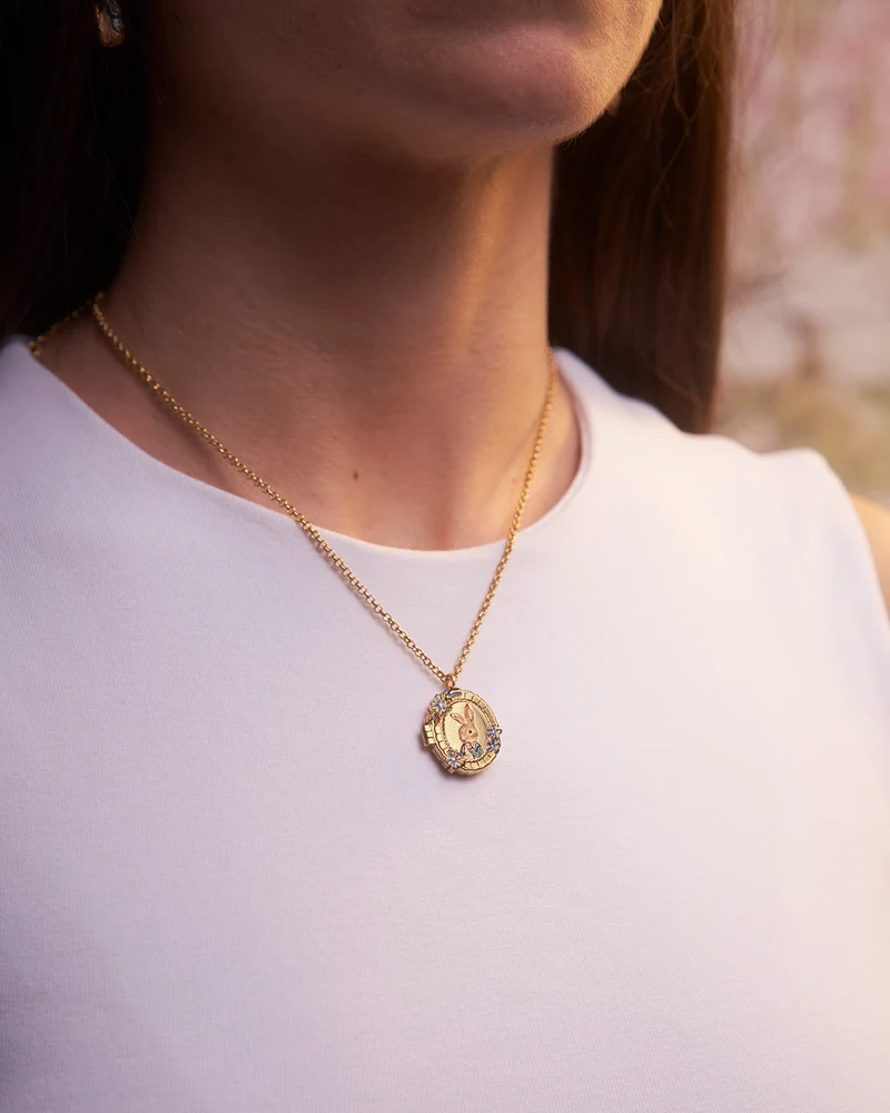Fable England x Peter Rabbit Cameo Locket Necklace