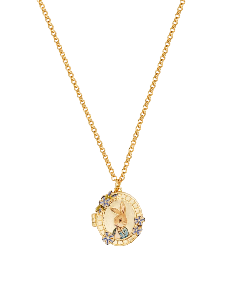 Fable England x Peter Rabbit Cameo Locket Necklace