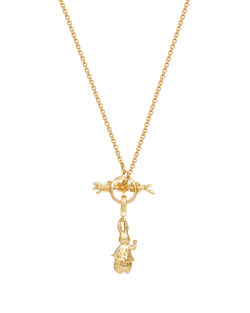 Fable England x Peter Rabbit Forget Me Not Toggle Necklace