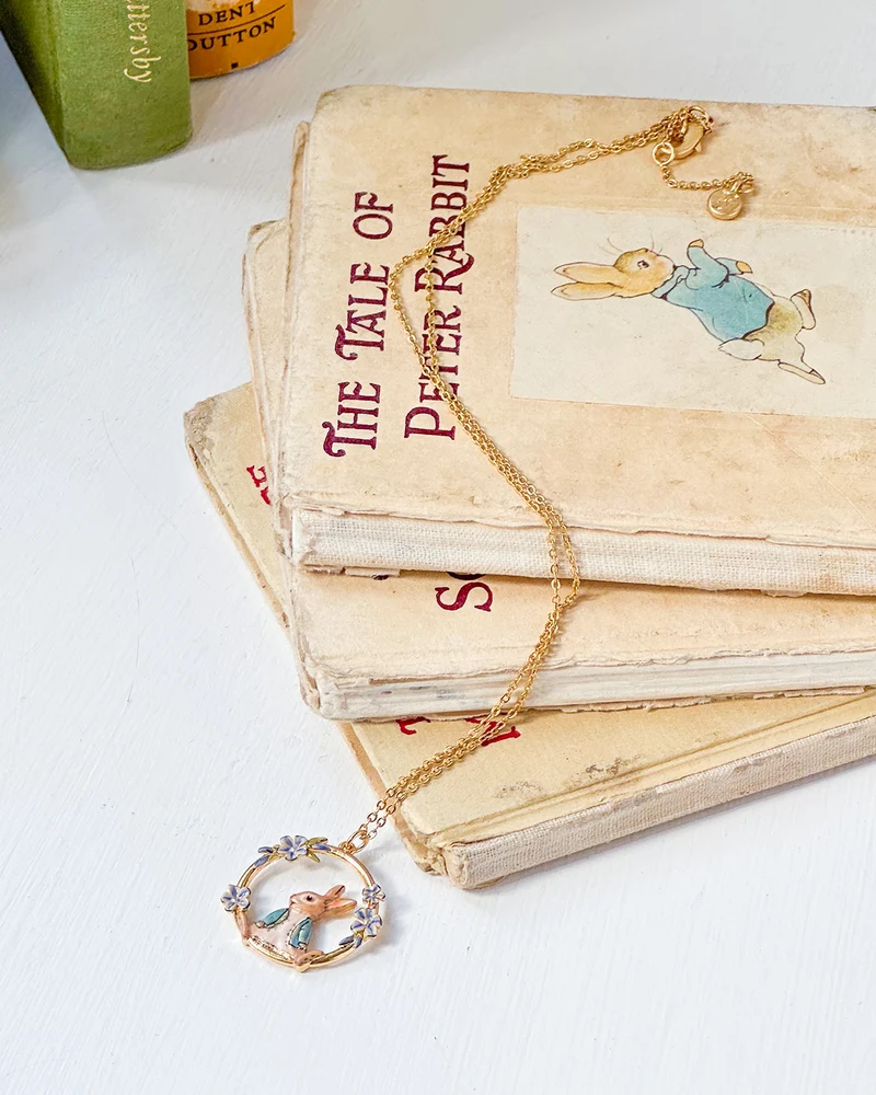 Fable England x Peter Rabbit Forget Me Not Necklace