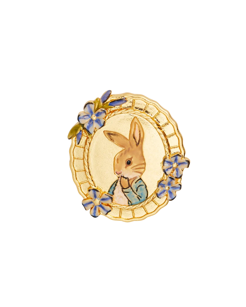 Fable England x Peter Rabbit Cameo Brooch