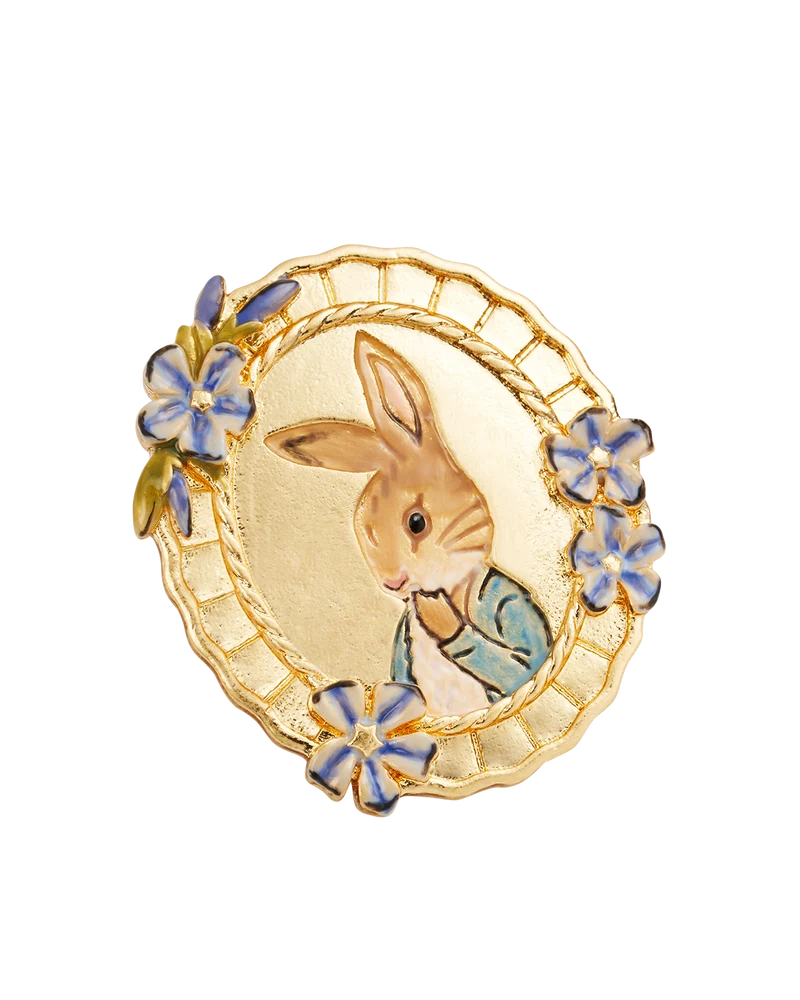 Fable England x Peter Rabbit Cameo Brooch