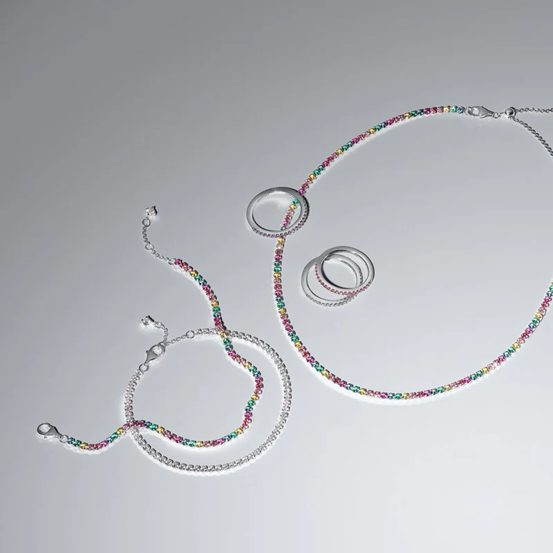 Pandora Timeless Regenbogen Tennis-Armband 593927C03