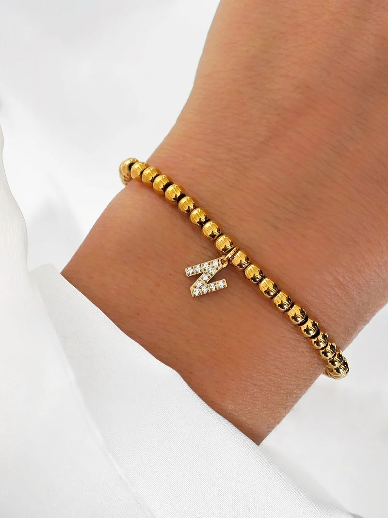 Letter Bead Bracelet