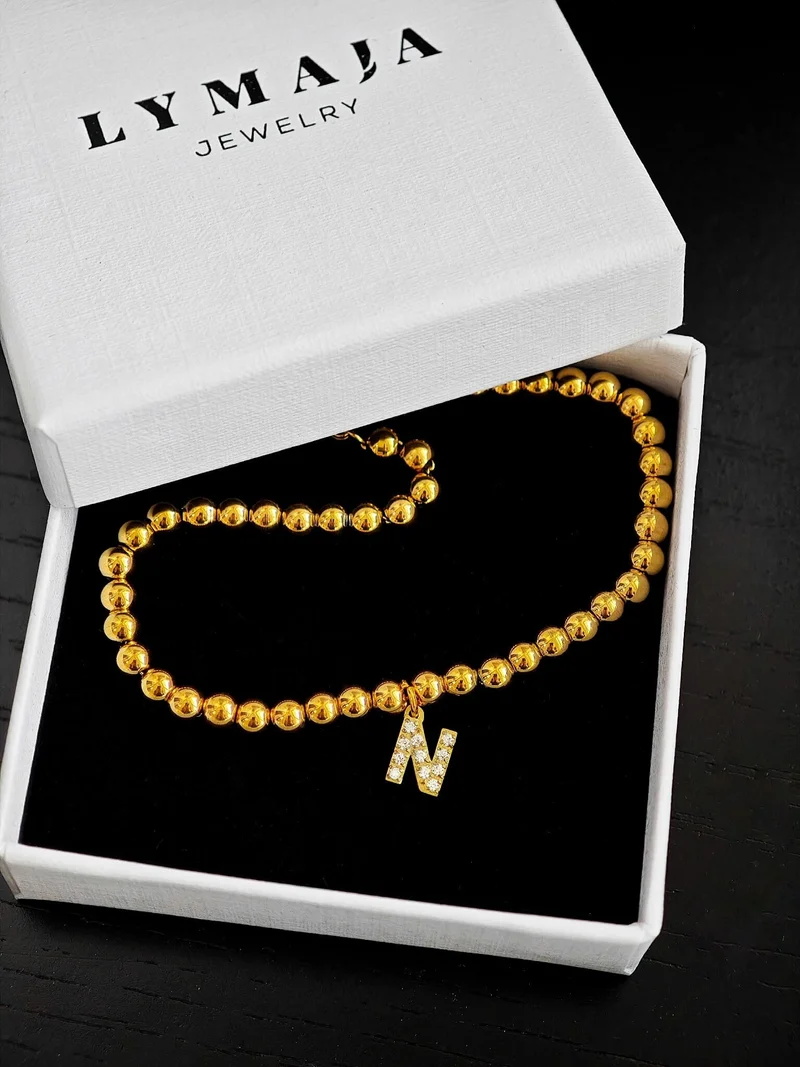Letter Bead Bracelet