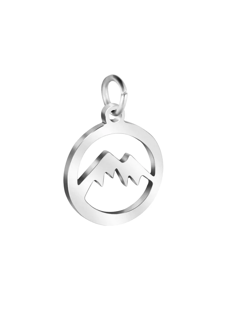 Berg Charm Silber