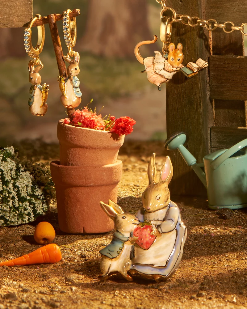 Fable England x Peter Rabbit Mrs Rabbit Brooch