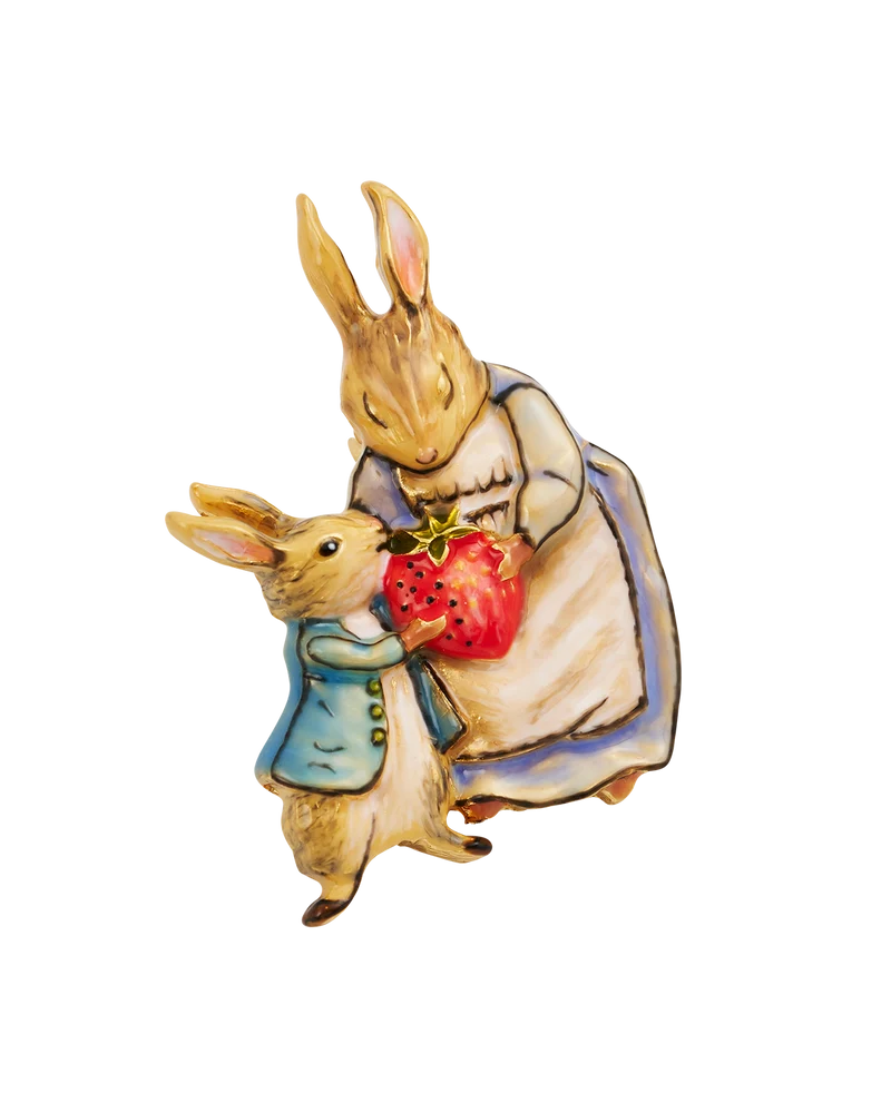 Fable England x Peter Rabbit Mrs Rabbit Brooch