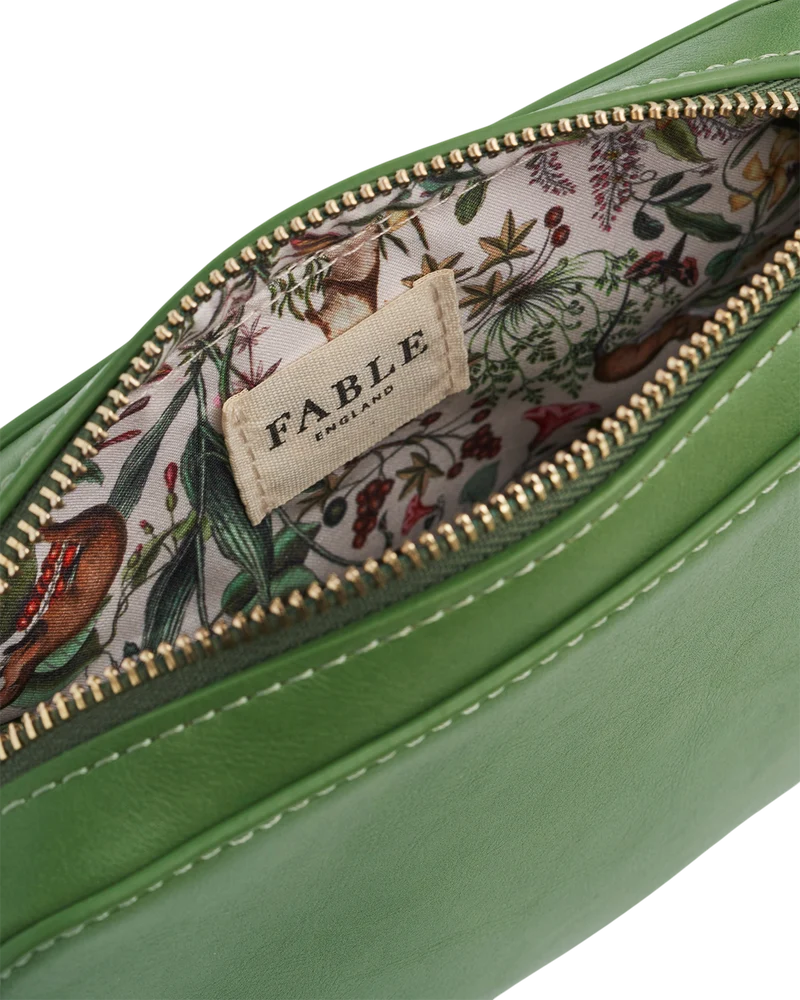 Green Garden Floral Camera Bag