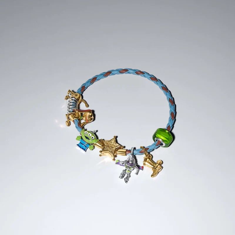 Pandora Disney Vergoldeter Disney Pixar Toy Story Slinky Hund Charm 764603C01