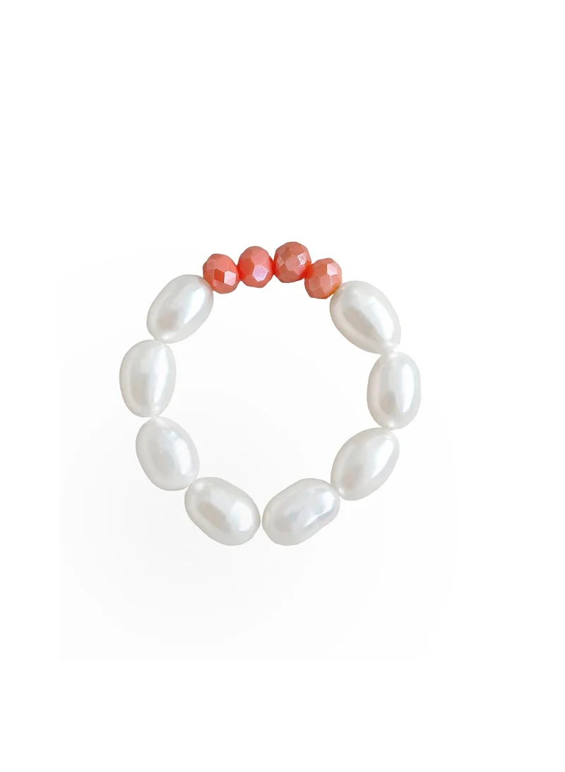 Perlenring Pearlina Coral