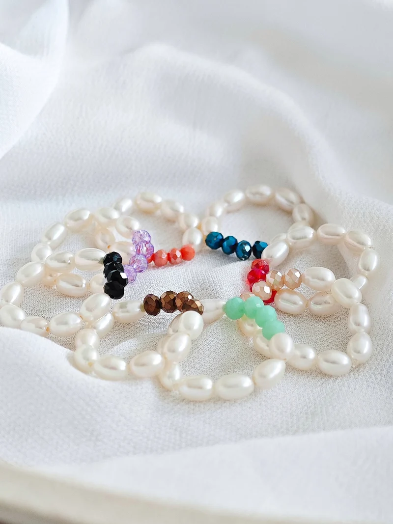 Perlenring Pearlina Coral