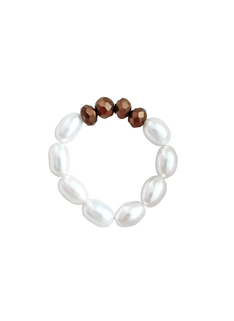 Perlenring Pearlina Coral