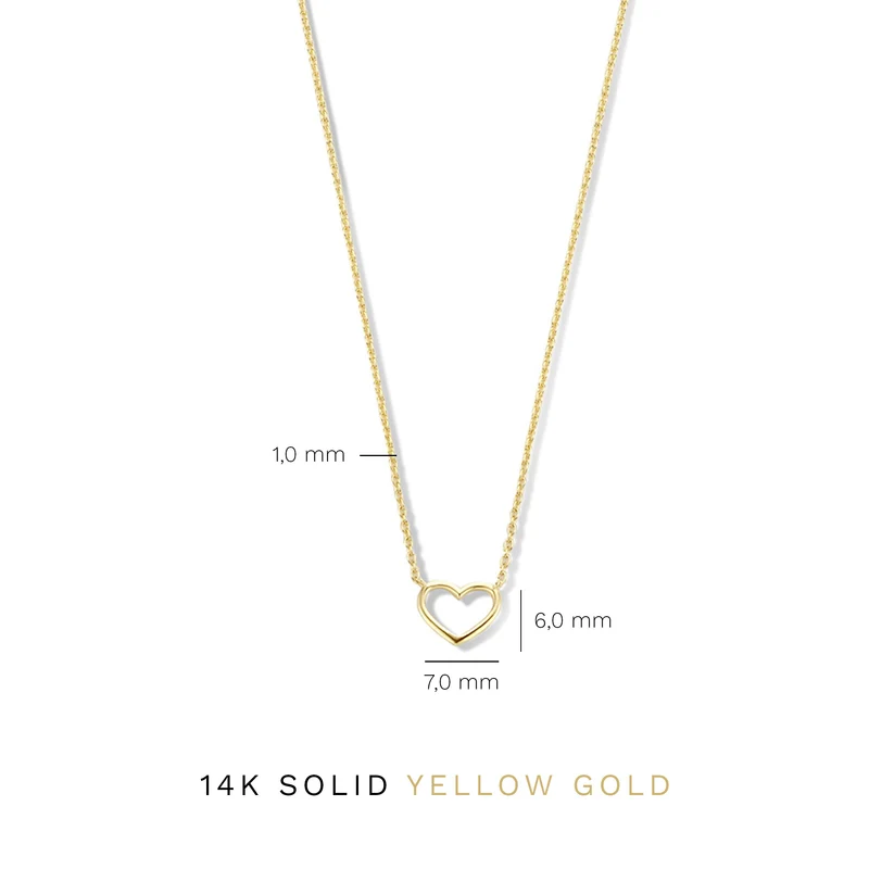 Isabel Bernard Belleville Amore 14 Karat | Gold Halskette IB340138