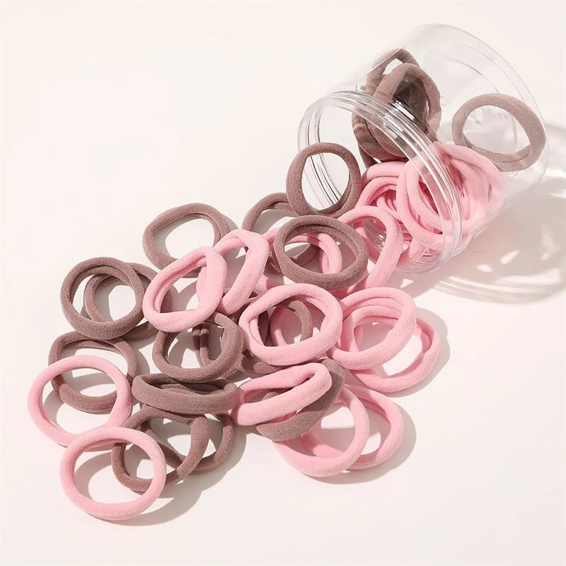 SOHO Julie Haargummi – rosa/Braun – 4 cm