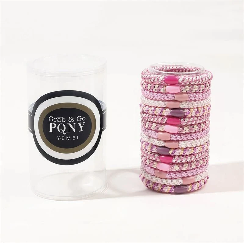 SOHO Kenlee Haargummis - Pink (15 Stück)