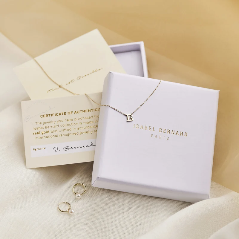 Isabel Bernard Belleville Axelle 14 Karat | Gold Kette Halskette IB340163