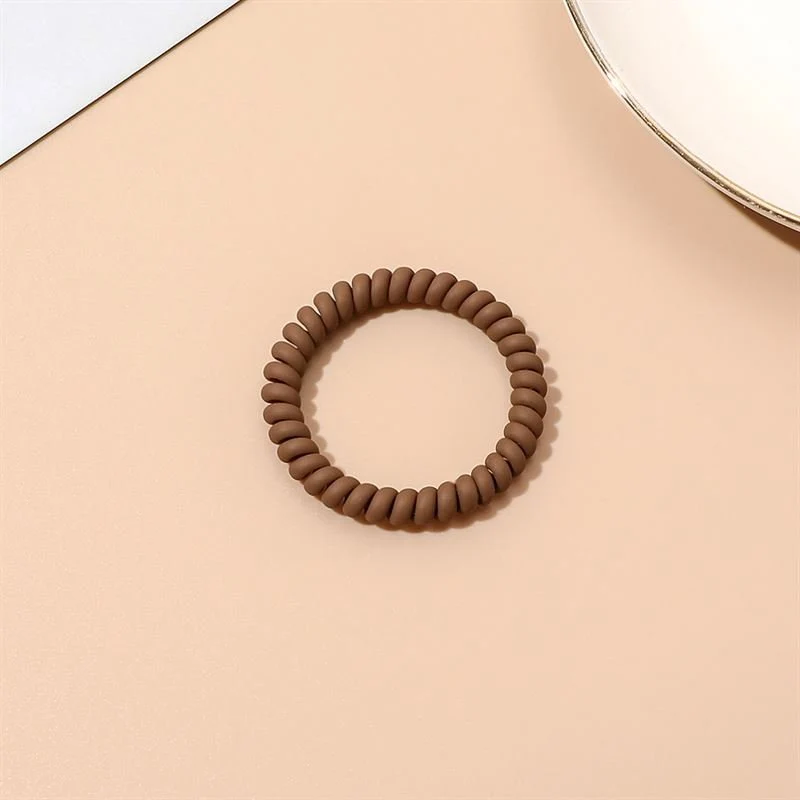 Spiralspange – SOHO im 4er Pack – Braun