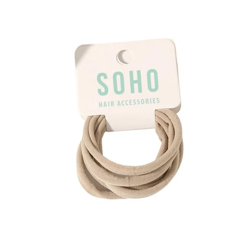Haargummis SOHO Alena – beige