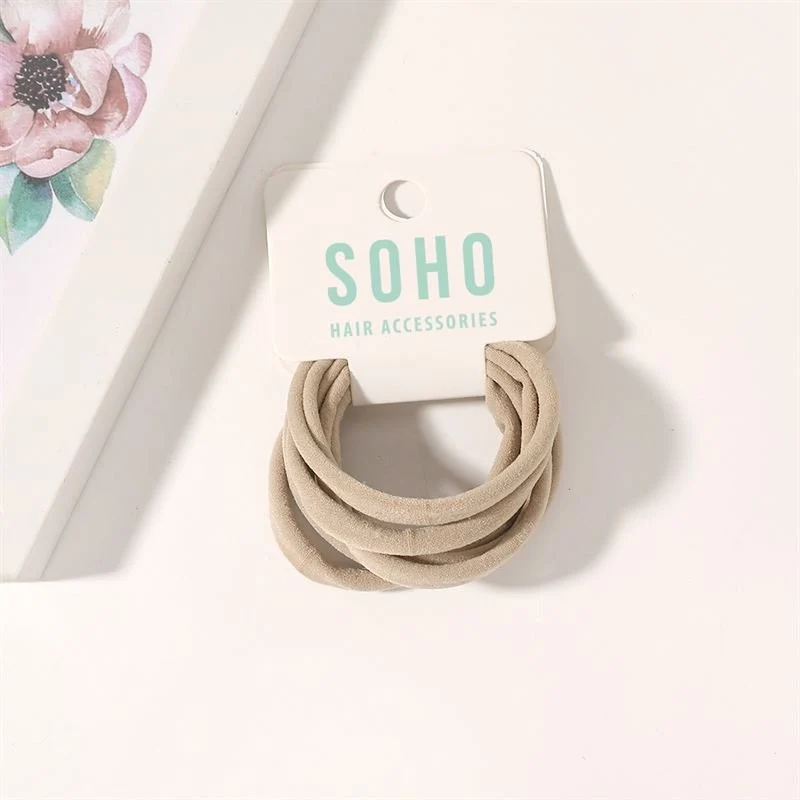 Haargummis SOHO Alena – beige