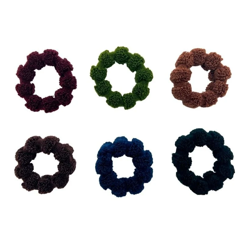 Haargummi SOHO Hebe – Dunkel – 5 cm Durchmesser
