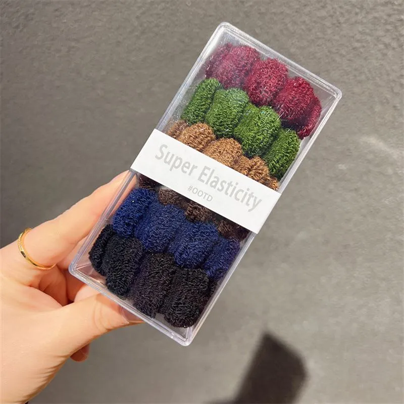 Haargummi SOHO Hebe – Dunkel – 5 cm Durchmesser