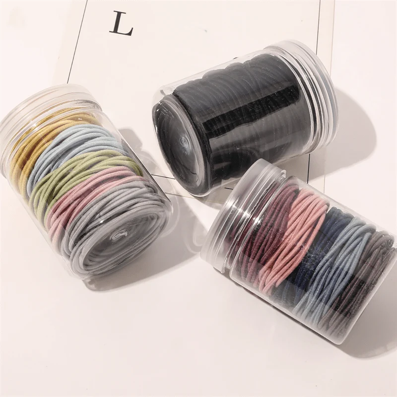 Haargummis – SOHO Rainbow 50er Pack