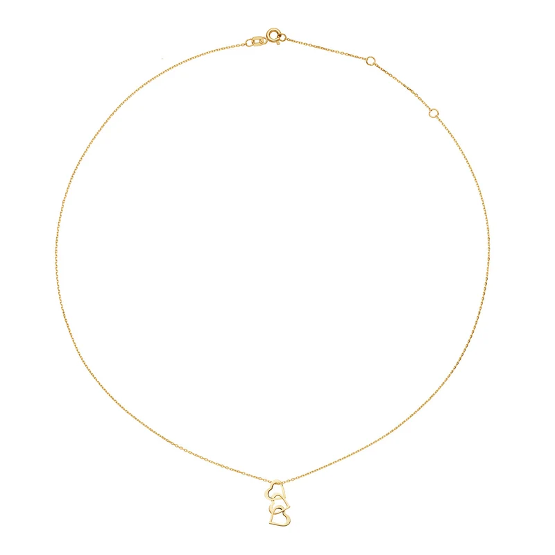 Jackie Gold Moving Love 14 Karat Gold Necklace JKN25.550