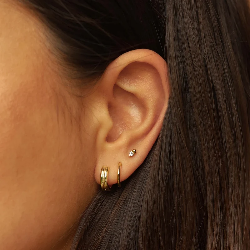Karma 925 Sterling Silver Ava Earparty EPV49GP