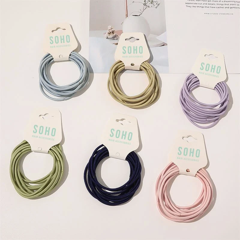 Haargummi SOHO Ellie – Grün, 5 cm
