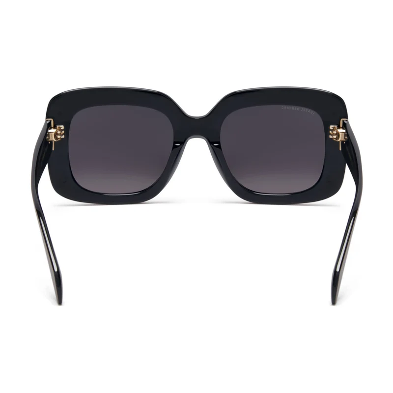 Isabel Bernard La Villette Rive Schwarz Quadratisch Sonnenbrille IB400003-01-01