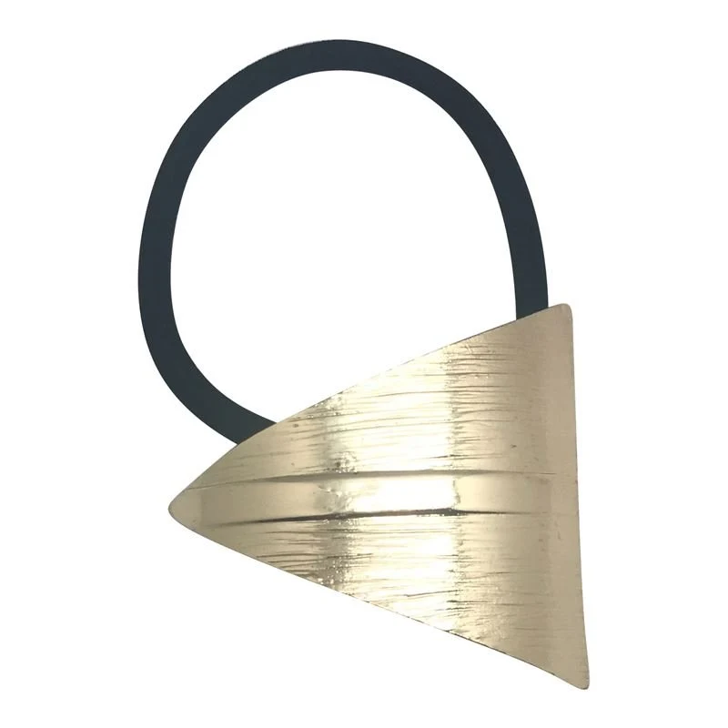 Haargummi – SOHO Dreieck – goldfarben