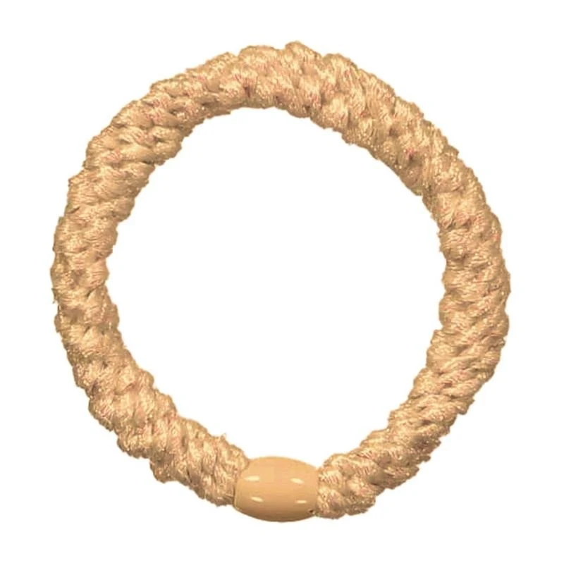 SOHO Haargummi – beige, 3er Pack