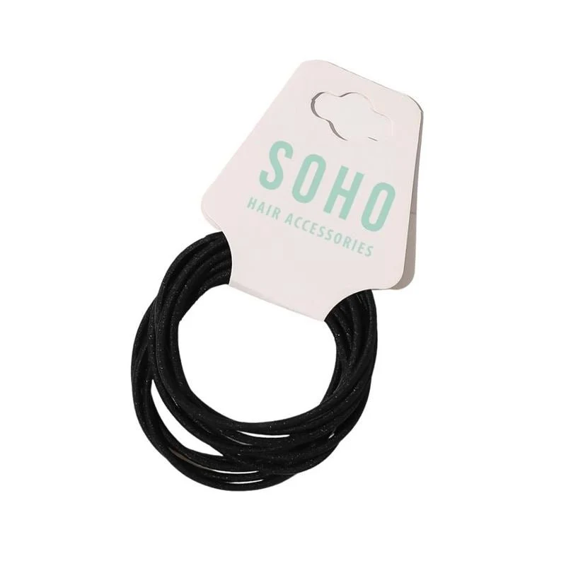 SOHO Ellie Haargummi - Schwarz