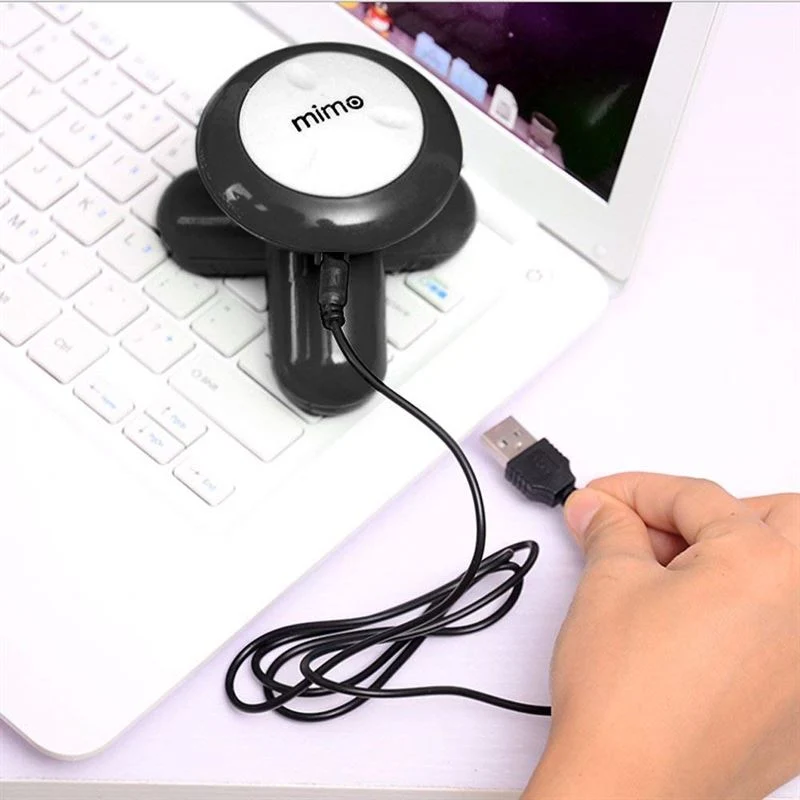 Mini Massagegerät mit USB – Schwarz