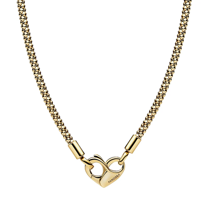 Pandora Moments damen Kette 585 Vergoldung 362451C00-45