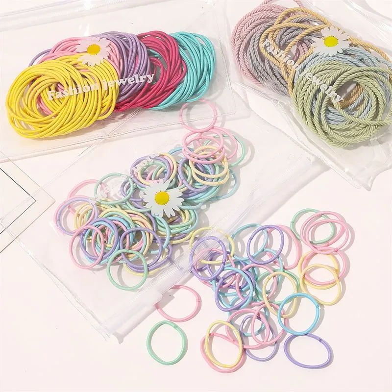 Haargummi SOHO Nina – Pastell – 100er Pack