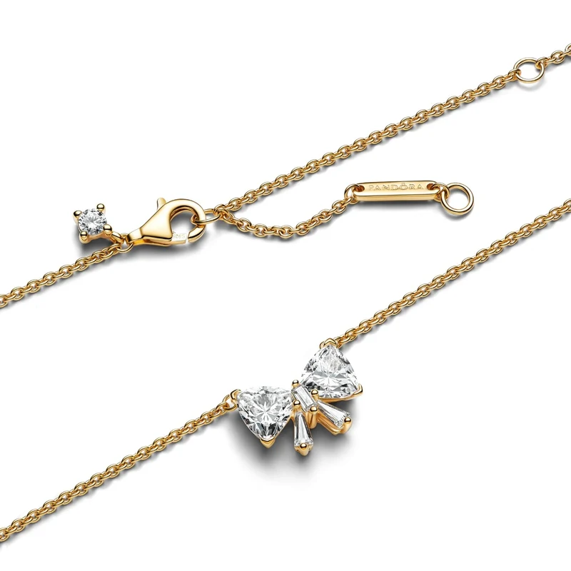 Pandora Timeless 14 Karat Gold Plated Necklace 363508C01-45