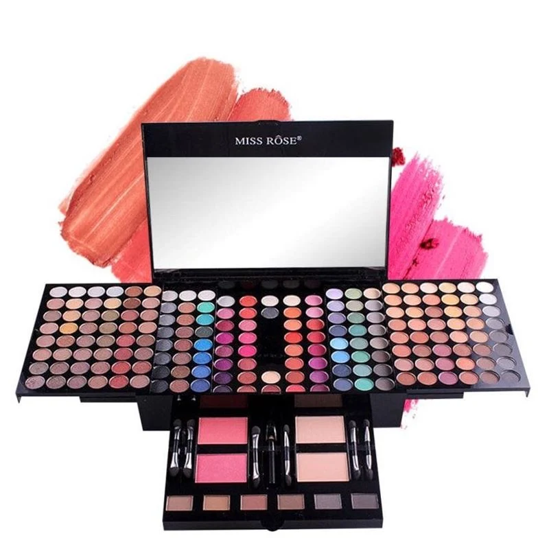 Miss Rose Make-up Palette – 180 Lidschattenfarben Set