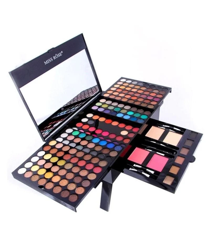 Miss Rose Make-up Palette – 180 Lidschattenfarben Set