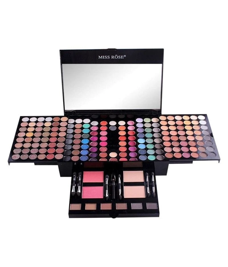 Miss Rose Make-up Palette – 180 Lidschattenfarben Set